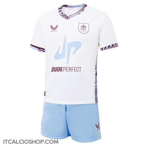 Burnley Terza Maglia Bambino 2024-25 Manica Corta (+ Pantaloni corti)